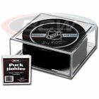 Bcw Square Hockey Puck Holder Cube Display Case Stackable For Regulation Pucks