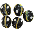 5 Ghost Venetian Trade Beads Cooper Collection