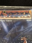 1997 Bucilla Over The Rooftop Draftstop Plastic Canvas Kit Draft Stop Door 61233