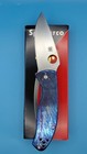 Spyderco Tenacious R i L  D2 Steel Blade Blue Titanium Handle