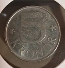 1983 Sweden 5 Kronor