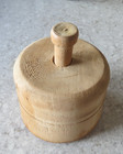 Antique Wooden Flower star Pattern Butter Mould Press Rare Patten