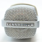 Sennheiser Md 421-hl Vintage Cardioid Dynamic Microphone White W  Cable Used