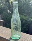 Rare Vintage Embossed 6oz Canada Dry Spur Soda Bottle Cola Green