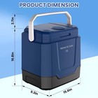 35qt Portable Car Refrigerator 33l Electric Cooler   Warmer Freezer For Car Home