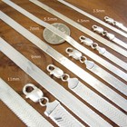 Solid 925 Sterling Silver Italian Herringbone Chain Women s Necklace 3mm - 11mm