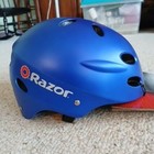 Razor Kids Multi-sport Helmet Matte Blue Size Small Ages 5  Fcj-501 New W scuffs