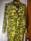 Caution Tape Costume With Purse Halloween Costumes Jumpsuit With Zipper