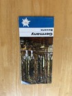 Vintage Germany Bavaria Tourist Road Folding Map Color Travel Guide Brochure
