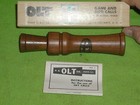 Vintage Nib P  S  Olt   Pekin  Il    Mk-v Single Reed Duck Call W instructions