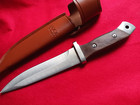  Fixed Blade Hunting Knife In Buck Sheath Both Marked 2008