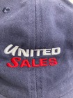 United Sales Cap Hat Blue 100  Cotton Twill Akzo Nobel We Are Ohio 
