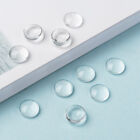 200pcs Transparent Glass Cabochons Clear Dome Cabochon For Cameo Photo