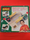 Brio 33750 Magnetic Action Railroad Crossing Gate Wooden Train Track Accessory