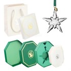 2025 Annual Edition Large Swarovski Crystal Christmas Ornament 5691172 New