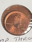 2000 Error Off Center Cent Struck Grease