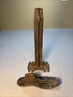 Vintage Cobbler s Shoe Stand Cast Iron  2 Pieces Good Condition 15    Tall
