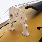 4 4 Full Size Acoustic Beginner Cello Set - Bag  Bow  Rosin   Satin Gold