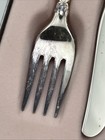Vintage Oneida Community Silver Plated 3 Pc  Set Flatware Gift Box
