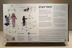 Crazy Forts 69 Piece Construction Fort Building Set Tent   Complete   Excellent