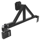 Black Spare Tire Carrier For 2003-2009 Hummer H2 Rack W  Drop-down Option Rear