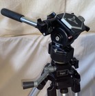 Reduced Manfrotto Bogen 3046 3040 Tripod   3063 Fluid Head With Qr Plate