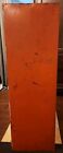 Vintage Niehoff Tune Up Wall Cabinet Orange 