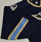 Fresno Falcons Men   s Size Large Blue Hockey Jersey Sp Echl Excellent Condition