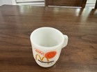 Vtg Milk Glass Mcdonald s Coffee Cup Mug Anchor Hocking Fire King Good Morning