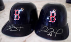 2- Autographed Boston Red Sox  Mini-helmets -    Wade Miley       Blake Swihart