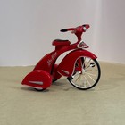 Red Sky King Metal Tricycle Trike Toy Collectible Miniature Vintage Style
