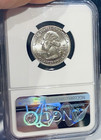 2019-w Lowell 25c   Ngc Ms65    First  w  Mint Mark 25c   Gr8 American Coin Hunt