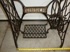 Antique Singer Treadle Sewing Machine Cast Iron Table Base
