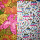 Vintage Assorted Gift Wrapping Paper Lot Mixed Designs Baby Shower Christmas