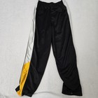 Vintage Reebok Nfl Pittsburgh Steelers Kids Large 14 16 Mesh Track Pants