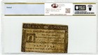 New York Colonial Note Fr ny-188 March 5  1776  1 3 Pcgs Vf-25