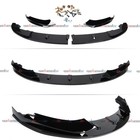 For Bmw F32 F33 F36 4 Series M Sport 14-20 Gloss Black Front Bumper Lip Splitter