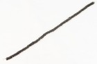 Victorian Era Micro Glass Bead Black Choker Mourning Jewelry Missing Clasp