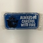 Smokey Bear   Always Be Careful With Fire  Mini License Plate