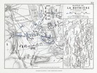 1855 Johnston Napoleon Map Battle Of La Rothiere French Revolutionary War France