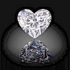 Certified 1 00 Carat Natural Diamond D Grade Heart Loose Vvs1 6 5 Mm