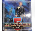 Babylon 5 Earth Alliance Captain John Sheridan Action Figure W space Station