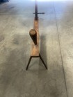 Primitive Wooden Bench Clamp Printing Press Hand Press Make Me A Offer