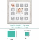 Rustic First Year Baby Milestone Photo Frame