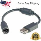 New Usb Breakaway Dongle Cable Cord Adapter For Xbox 360 Pc Wired Controller Usa