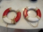 Vintage Cunard Lines Memorabilia  Qe2   Queen Mary Souvenir Miniature Life Rings