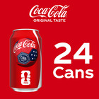 Coca-cola Soda Pop Cans  12 Fl Oz  24 Pack