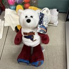 New York State Quarter Coin Bear Plush  11 New W Tags Limited Treasures Vintage