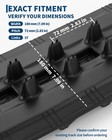 2 Pack 180x72x37 Heavy Duty Rubber Tracks For Mini Excavator Replacement Tracks