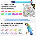 Shuttle Art Bible Highlighters And Pens No Bleed  22 Pack Bible Journaling Kit 